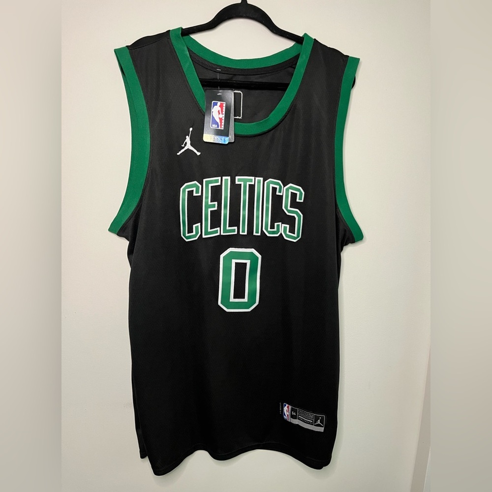 Nike NBA Boston Celtics Statement Jayson Tatum Jordan Brand Jersey Size 54 XL